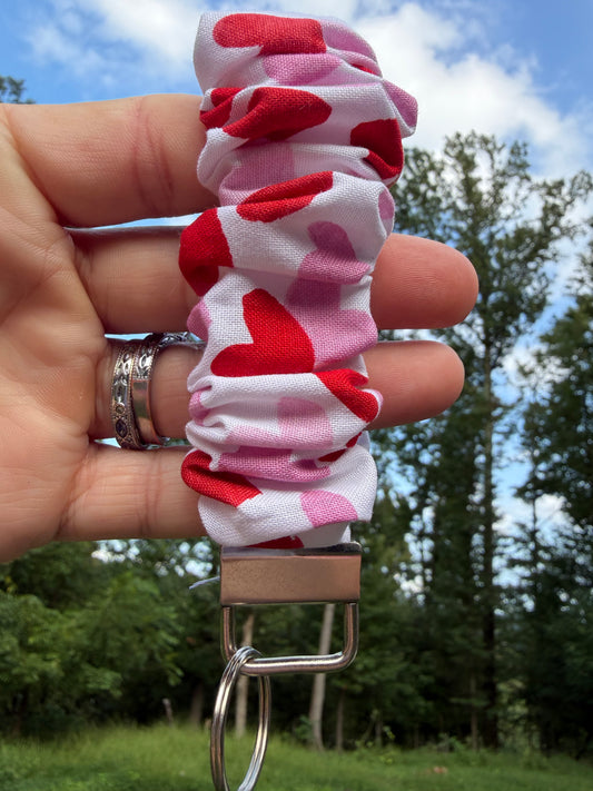Sweetheart Scrunchie Wristlet