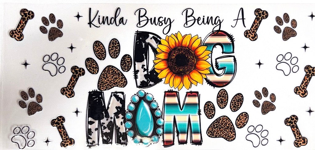 Busy Dog Mom Goass can 16oz