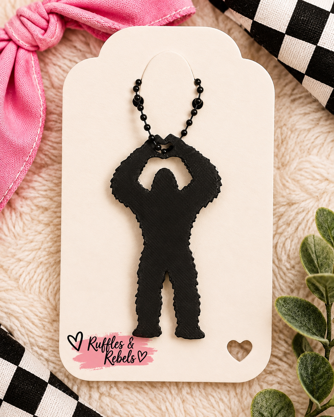 Big Foot Tab Opener Keychain